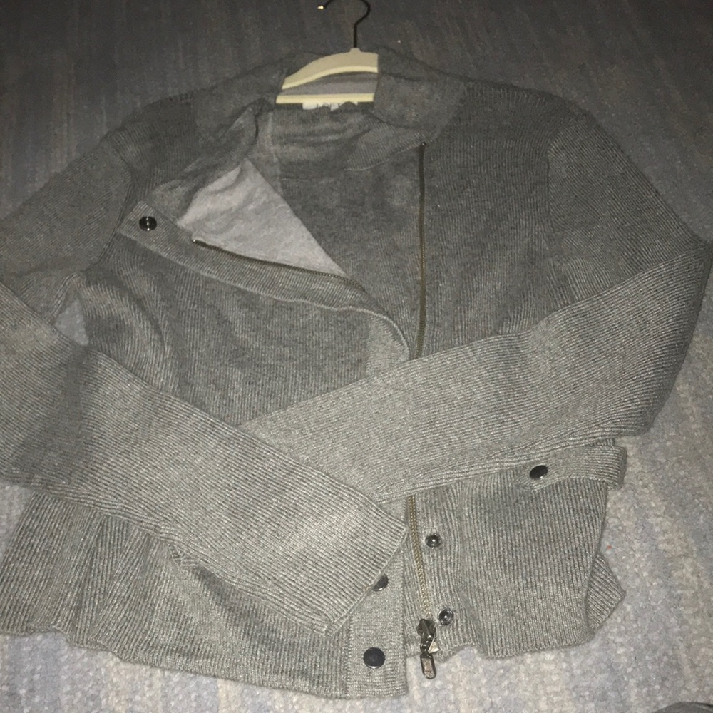 Ann Taylor LOFT zip up sweater